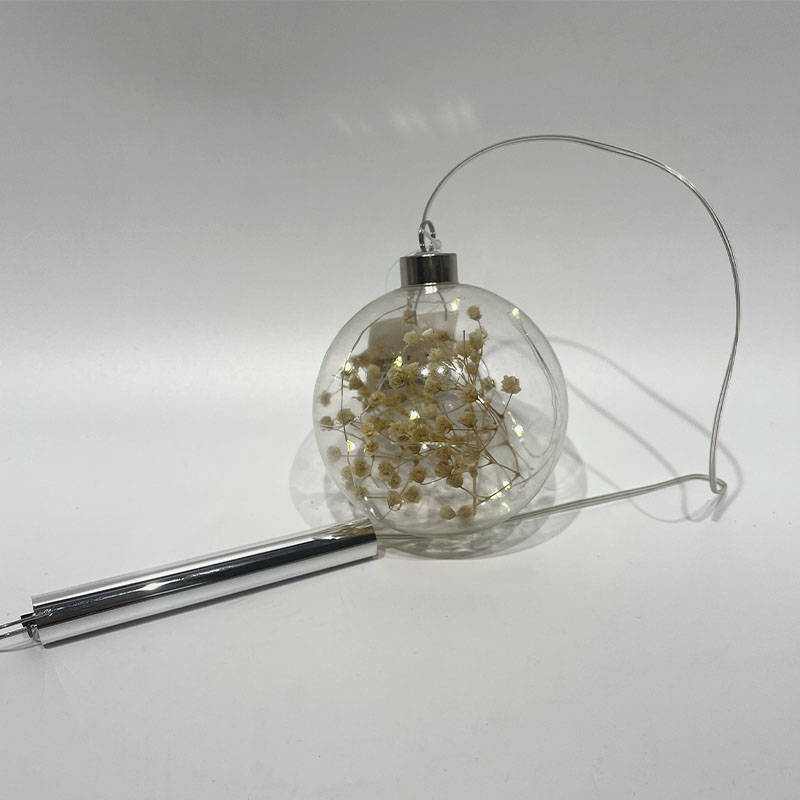 Bola De Cristal Rosa Y Transparente - Diámetro 10 Cm, Decoración Elegante Para Casa O Eventos