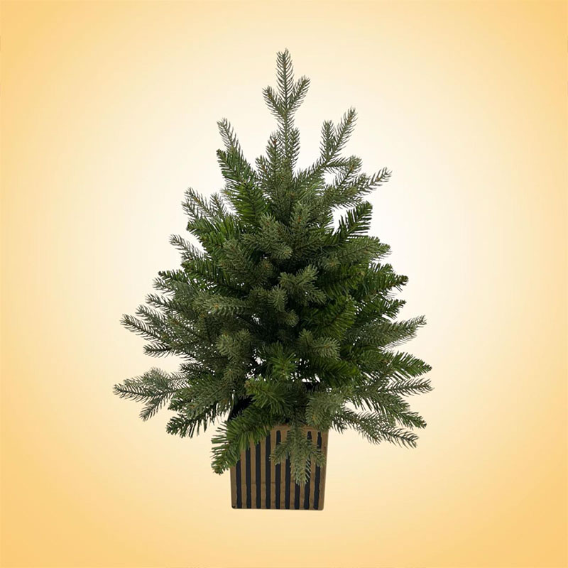 Ripley - ARBOL DE NAVIDAD VERDE CON PUNTAS BLANCAS DE 1.80M